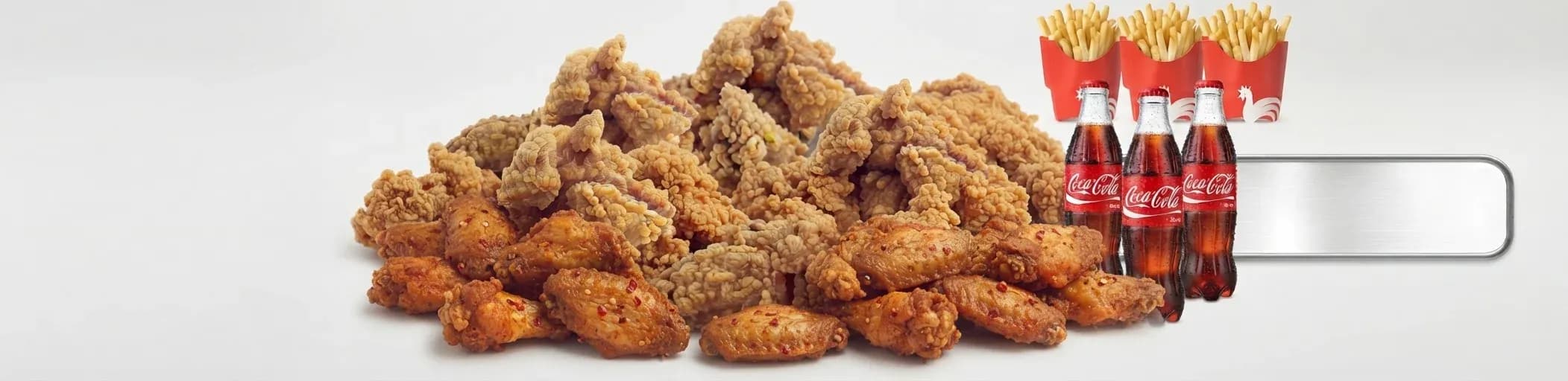 20 Ailes de poulet Épicées + 10 Filets de poulet (Tenders)